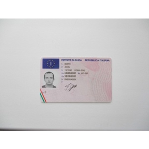 Italy Driver License