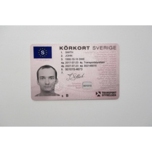 Swedish Driver License