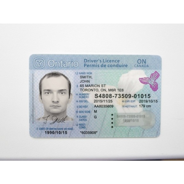 Canada Driver's License