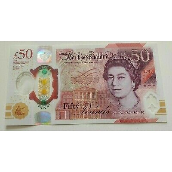 50 GBP Banknotes