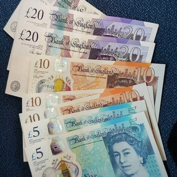 20 GBP Banknotes