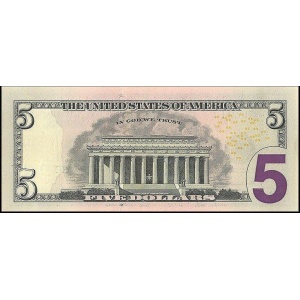 USD $5 Bill