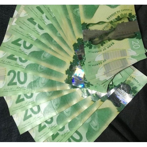 CAD $20 Banknotes